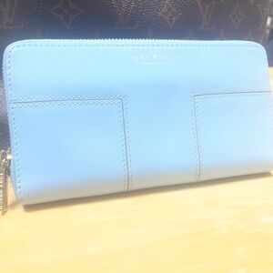 Tory Burch Light Blue Wallet